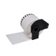 ETIQUETTES BROTHER GENERIQUE 62mm x 30.48m NOIR SUR BLANC / DK22205