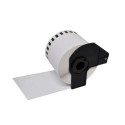 ETIQUETTES BROTHER GENERIQUE 62mm x 30.48m NOIR SUR BLANC / DK22205