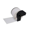 ETIQUETTES BROTHER GENERIQUE 62mm x 30.48m NOIR SUR BLANC / DK22205