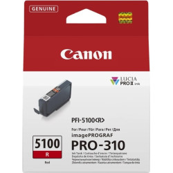 CARTOUCHE ORIGINAL CANON PFI5100R / 6958C001 ROUGE 14.4ML