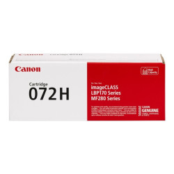 TONER LASER ORIGINAL CANON CRG072HBK / 072H/ 5648C002 NOIR 4100 PAGES
