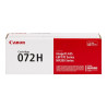 TONER LASER ORIGINAL CANON CRG072HBK / 072H/ 5648C002 NOIR 4100 PAGES