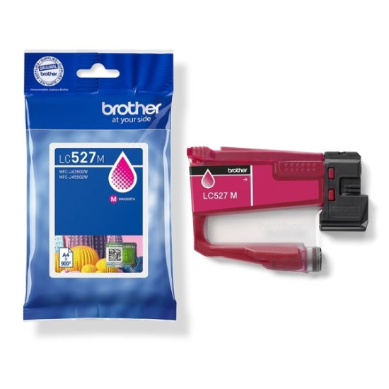 CARTOUCHE JET D'ENCRE ORIGINAL BROTHER LC527 MAGENTA 900 PAGES