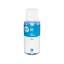 BOUTEILLE D'ENCRE ORIGINAL HP 1VU26AE CYAN 70ML N°31