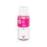 BOUTEILLE D'ENCRE ORIGINAL HP 1VU27AE MAGENTA 70ML N°31