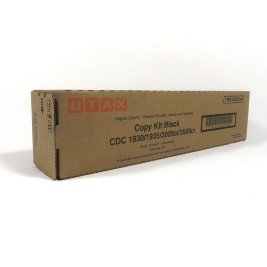 TONER ORIGINAL TRIUMPH ADLER CDC1930 / 653011010 NOIR 25000 PAGES