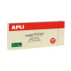 Apli Classic 3 blocs de 100 notes autocollantes 40 x 50 mm - Jaune