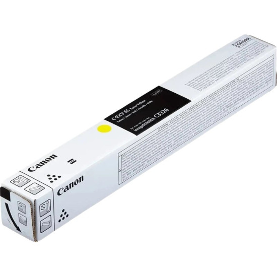 TONER ORIGINAL CANON C-EXV65 / CEXV65 / 5764C001 JAUNE 11000 PAGES