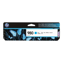 CARTOUCHE JET D'ENCRE ORIGINAL HP D8J07A / N°980 CYAN 80.5 ML