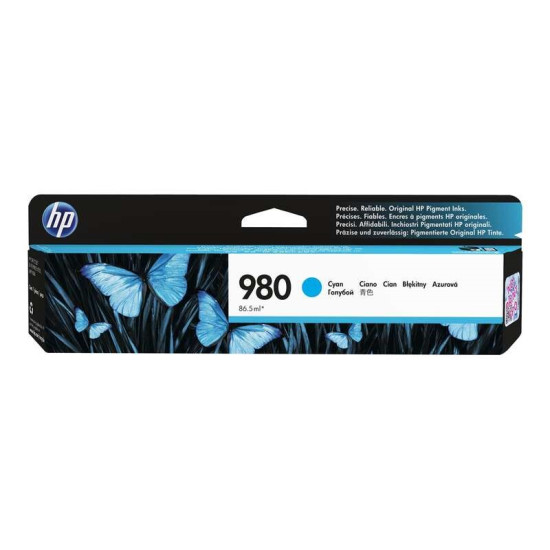 CARTOUCHE JET D'ENCRE ORIGINAL HP D8J07A / N°980 CYAN 80.5 ML
