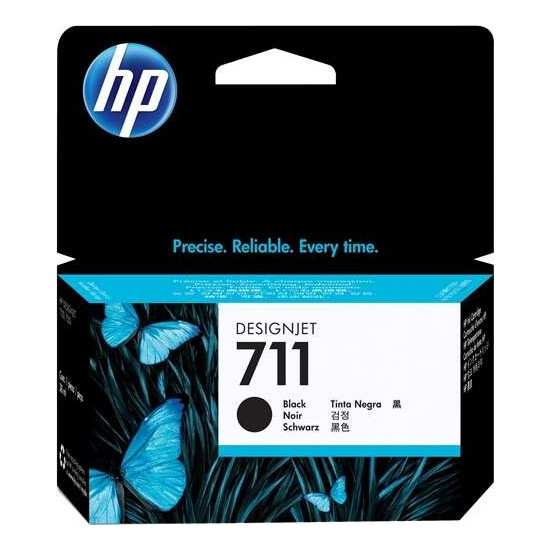 CARTOUCHE JET D'ENCRE ORIGINAL HP CZ129A NOIR 38ML N°711