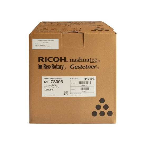 TONER ORIGINAL RICOH MPC6500 / MPC6503 / 842192 NOIR 47000 PAGES