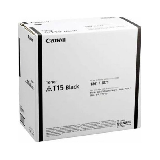 TONER LASER ORIGINAL CANON T15 / 5818C001 NOIR 42000 PAGES