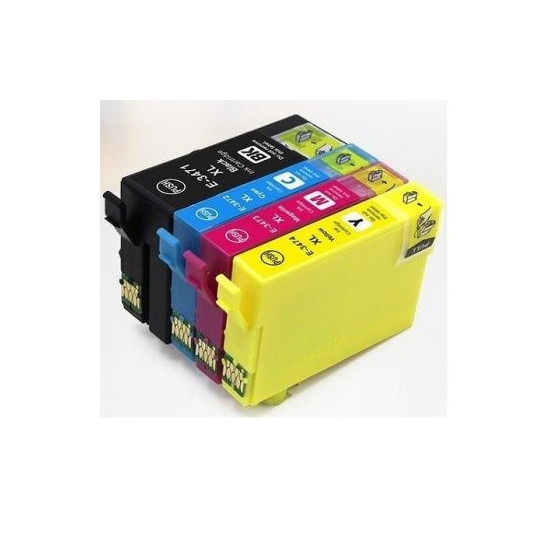 PACK 4 CARTOUCHES EPSON GENERIQUE 34XL / T3476 / CMJN