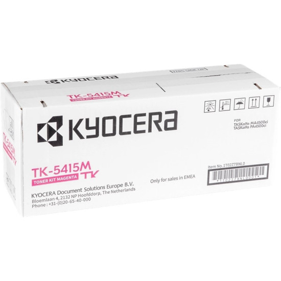 TONER LASER ORIGINAL KYOCERA TK5415M / 1T02Z7BNL0 MAGENTA 13000 PAGES