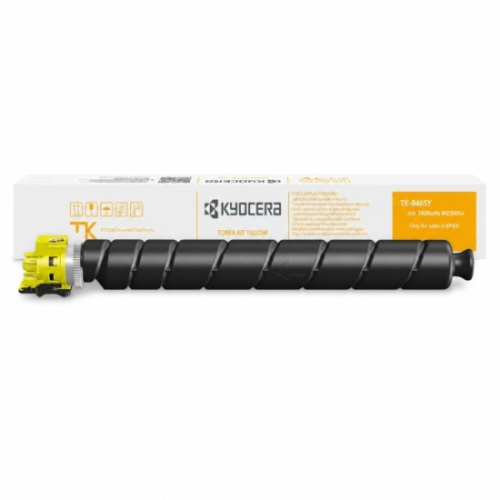 TONER ORIGINAL KYOCERA TK8465Y / 1T0C2LANL0 JAUNE 20000 PAGES