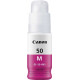 BOUTEILLE ORIGINAL CANON GI50 / GI-50 / 3404C001 MAGENTA 7700 PAGES
