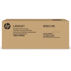 TONER LASER ORIGINAL HP W9031MC CYAN 28000 PAGES