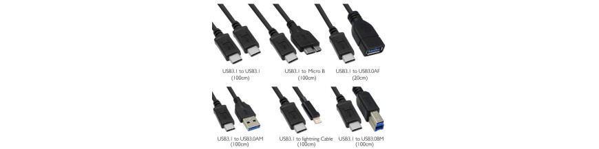 Câbles et chargeurs USB